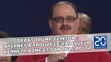Débat Trump-Clinton : Internet a trouvé le vainqueur ! Kenneth Bone et son pull rouge
