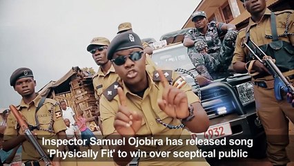 Beats, not batons: Uganda's singing cop makes waves
