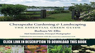 [PDF] Chesapeake Gardening and Landscaping: The Essential Green Guide Popular Online