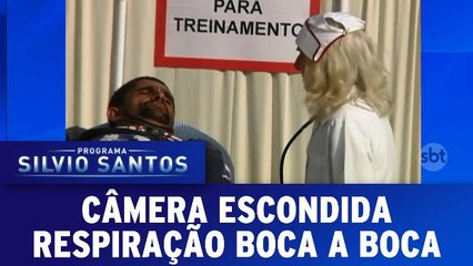 Câmera Escondida (09.10.16) - Respiração Boca a Boca