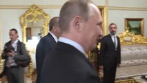 Cumhurbaşkanı Erdoğan - Rusya Devlet Başkanı Putin Görüşmesi