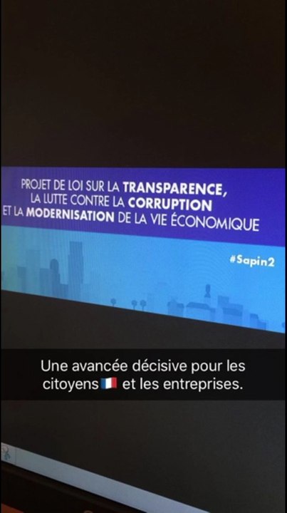 SnapGouv n°32 : Le Projet de loi #Sapin2