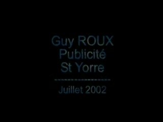 Pub eau de Saint-Yorre (Guy Roux et Jean-Pierre Papin)