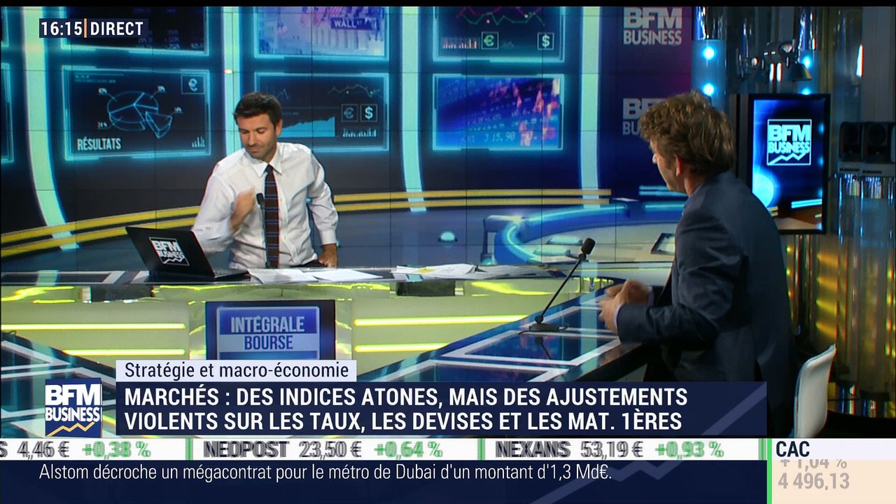 L'actu macro-éco: "Il y a eu des ajustements violents cette semaine dans la sphère financière", Éric Venet - 10/10