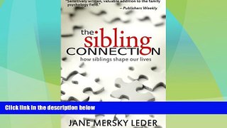 Big Deals  The Sibling Connection: How Siblings Shape Our Lives  Full Read Best Seller