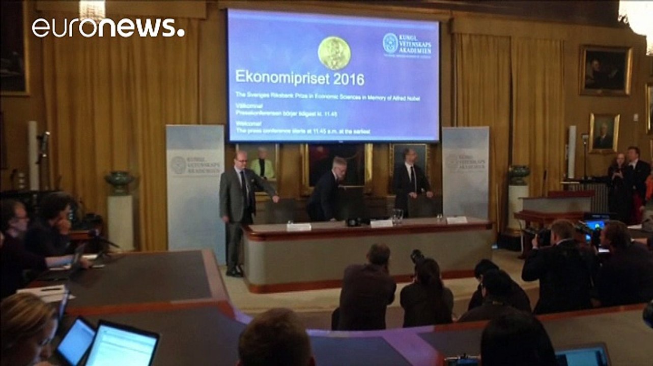 Wirtschafts-Nobelpreis für Vertragstheorie an Hart und Holmström