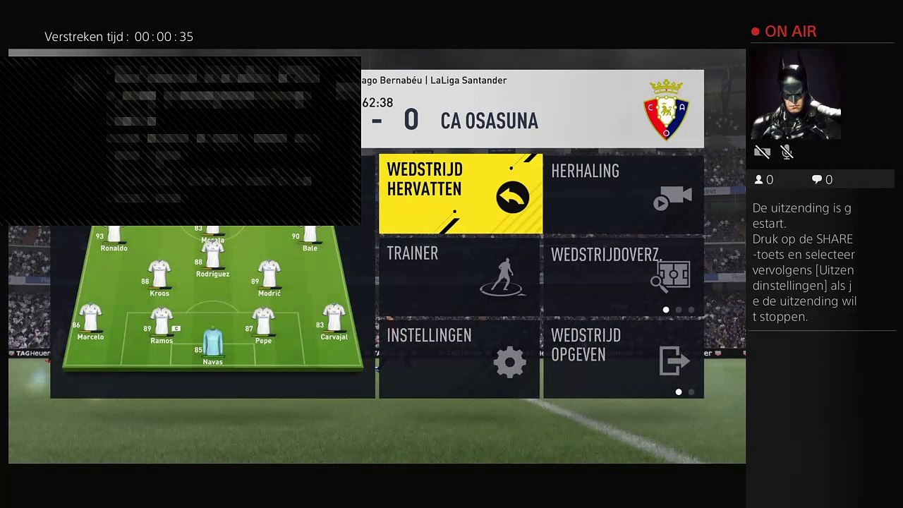 Live PS4-uitzending van ProPlayer1601