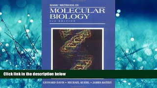 Choose Book Basic Methods In Molecular Biology