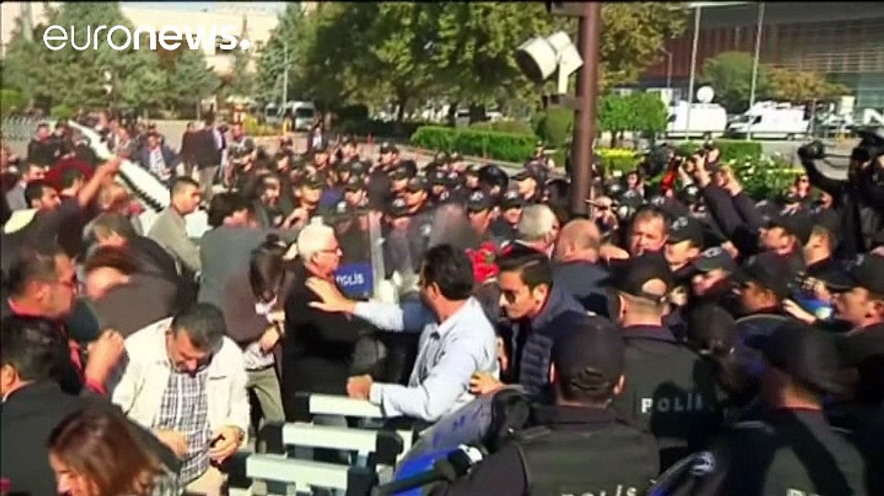 Ankara: Polizeieinsatz vor Gedenkfeier für Opfer des Selbstmordanschlags