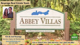 Abbey Villa 16G offered by Top Keefe Lake Geneva Agents Kim & Joel Reyenga.