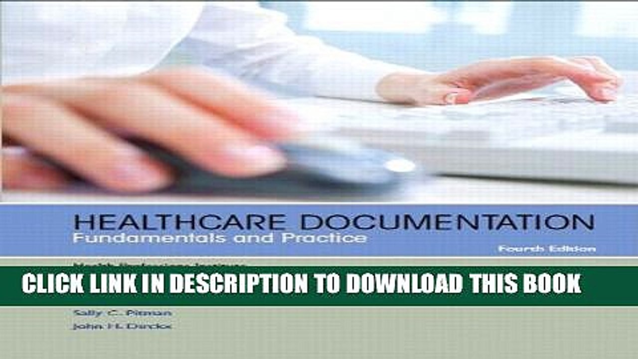 [PDF] Healthcare Documentation: Fundamentals and Practice (4th Edition) Popular Online
