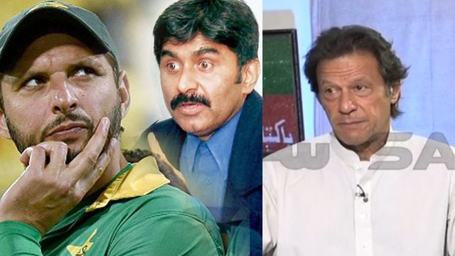 Imran Khan Urges Shahid Afridi & Javed Miandad to Stop War of Words