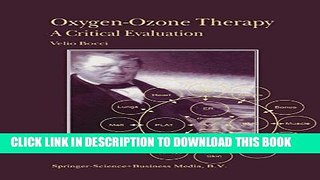 [PDF] Oxygen-Ozone Therapy: A Critical Evaluation Full Online