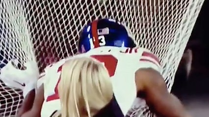 Odell Beckham Jr. Makes Up With The Kicking Net