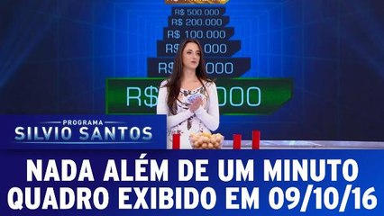 Nada Além de Um Minuto - Exibido em 09.10.16