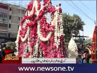 8th Muharram Procession end's in Karachi