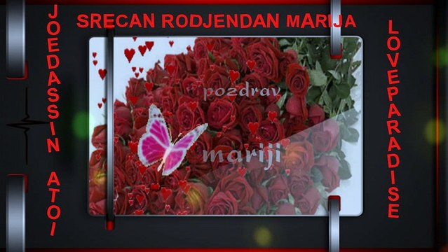 SRECAN TI RODJENDAN MARIJA