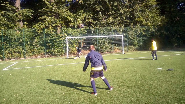 Echauffement gardien Match sénior contre Igdir