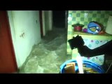Impactantes imagenes de penetraciones del mar en una casa en Baracoa