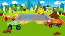 Camión de Bomberos y Carros de Carreras - Coches para niños - Carros infantiles