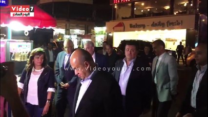 بالفيديو..  على عبد العال ووزير السياحة والمحافظ وعدد من النواب بجولة سياحية فى نعمة