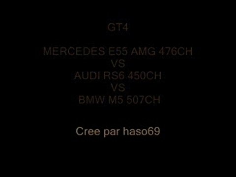 MERCEDES E55 AMG 476CH VS AUDI RS6 450CH VS BMW M5 507CH