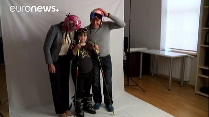 Hırvatistan'da ünlüler down sendromlu çocuklar için kamera karşısında