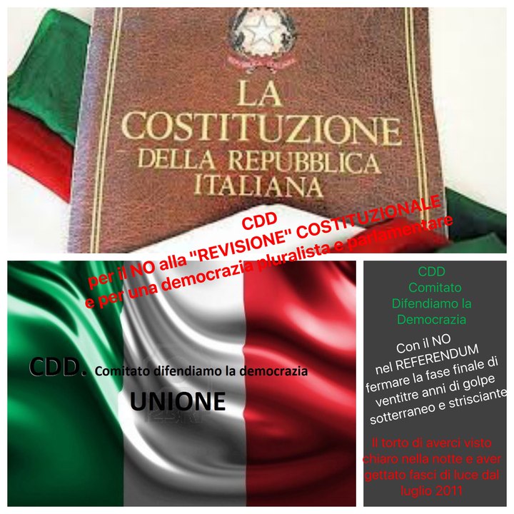 141 Paolo FERRARo e AVV Alfredo Lonoce "NO ALLA REVISIONE COSTITUZIONALE, PER RICOSTRUIRE LA DEMOCRAZIA"