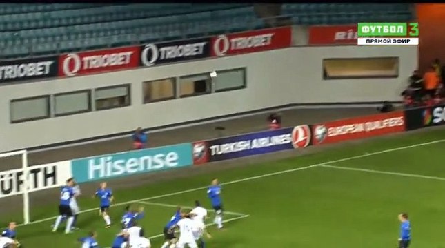 Vassilios Torosidis Goal - Estonia 0-1 Greece 10.10.2016