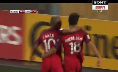 0-1 André Silva Goal HD - Faroe Islands 0-1 Portugal - 10.10.2016