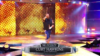 Curt Hawkins steps foot into the SmackDown LIVE ring for the first time: WWE No Mercy 2016 Kickoff