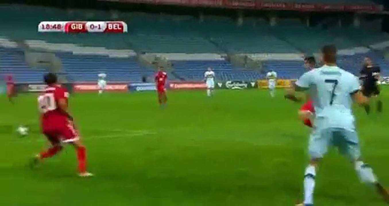 0-2 Axel Witsel Goal HD - Gibraltar 0-2 Belgium - 10.10.2016