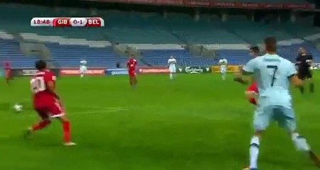 0-2 Axel Witsel Goal HD - Gibraltar vs Belgium - 10.10.2016