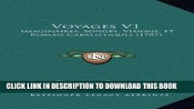 [PDF] Voyages V1: Imaginaires, Songes, Visions, Et Roman Cabalistiques (1787) (French Edition)