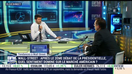 Les tendances à Wall Street: Quel sentiment domine sur le marché américain après le deuxième débat entre Hillary Clinton et Donald Trump ? - 10/10