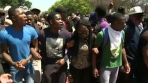 South African students protest hike in fees | DW News