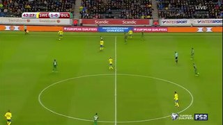 O.Hiljemark  Goal Sweden  2-0  Bulgaria 10.10.2016 H