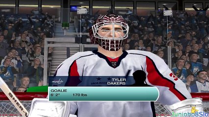 NHL 09-Dynasty mode-Tampa Bay Lightning vs Washington Capitals-Game 56