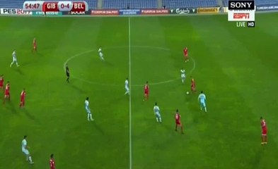 0-5 Christian Benteke Hat-trick Goal HD - Gibraltar 0-5 Belgium - 10.10.2016 HD