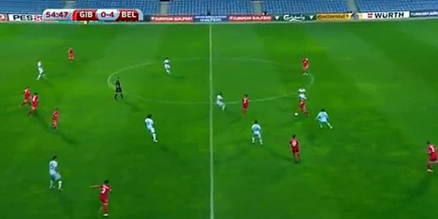 Christian Benteke Goal - Gibraltar 0-5 Belgium 10.10.2016