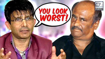 Kamaal R Khan INSULTS Rajinikanth | Shocking