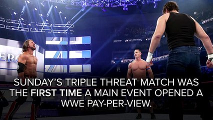 John Cena achieves historic feat at No Mercy hd video