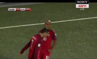 Cristiano Ronaldo Goal HD - Faroe Islands 0-4 Portugal - 10.10.2016 HD