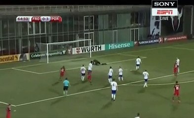 Cristiano Ronaldo Goal  - Faroe Islands 0-4 Portugal - 10.10.2016