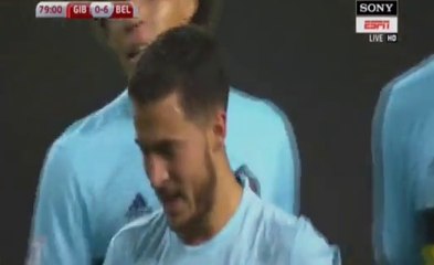 0-6 Eden Hazard Goal HD - Gibraltar 0-6 Belgium - 10.10.2016 HD