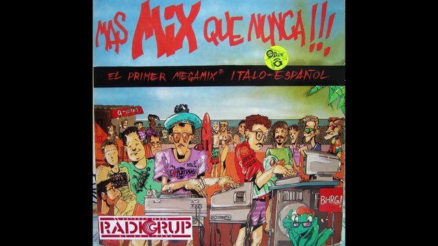 MAS MIX QUE NUNCA !!! Cara A,1986 ,El Primer Megamix Italo-Español,80`s