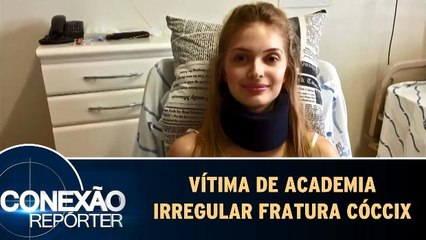 Marcelle bateu a nuca e quase ficou tetraplégica