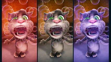 Talking Tom Cat Colors Reaction Compilation
