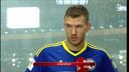 Edin Džeko nakon utakmice protiv Kipra