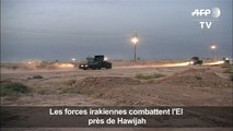 Les forces irakiennes combattent l'EI près de Hawijah